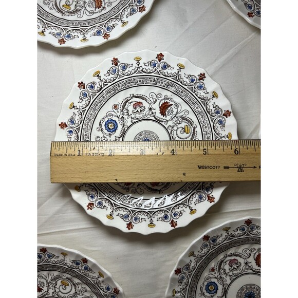 Set Of 8 Vtg Copeland Spode Florence England 6” Bread and Butter Plates - Picture 6 of 6
